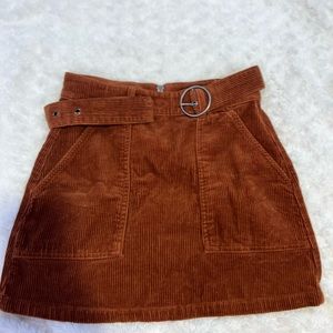Orange skirt